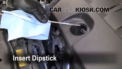 Check Oil Level 2009-2013 Toyota Corolla - 2010 Toyota Corolla S 1.8L 4