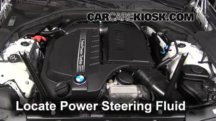 Check Power Steering Level BMW 335i (2006-2013) - 2011 BMW 335i 3.0L 6 ...
