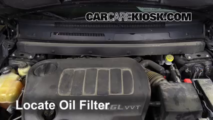 Oil & Filter Change Chrysler 200 (2011-2014) - 2012 ...