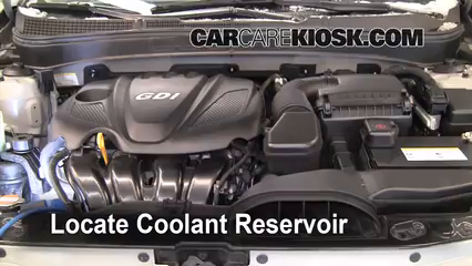 Coolant Flush How-to: Hyundai Sonata (2011-2015) - 2011 Hyundai Sonata ...