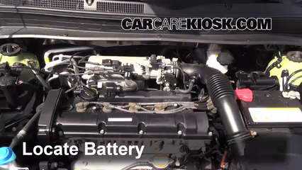 Battery Replacement: 2010-2013 Kia Soul - 2010 Kia Soul 1.6L 4 Cyl.