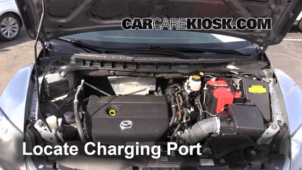 How to Add Refrigerant to a 2007-2012 Mazda CX-7 - 2011 Mazda CX-7