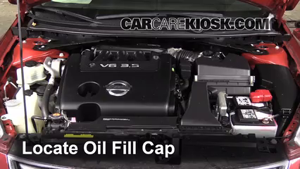 Oil & Filter Change Nissan Altima (2007-2013) - 2011 Nissan Altima SR 3