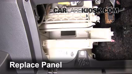 Cabin Filter Replacement: Toyota Yaris 2007-2011 - 2011 Toyota Yaris 1 ...