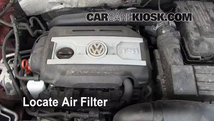 Air Filter How-To: 2009-2016 Volkswagen Tiguan - 2011 Volkswagen Tiguan