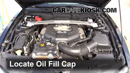 Oil & Filter Change Ford Mustang (2010-2014) - 2012 Ford Mustang GT 5