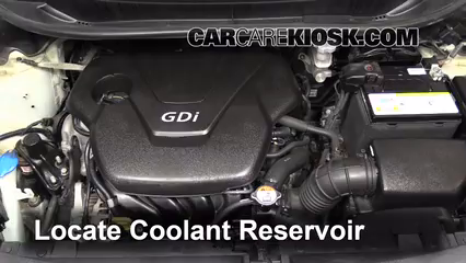 Coolant Flush How-to: Kia Rio5 (2012-2012) - 2012 Kia Rio5 LX 1.6L 4 Cyl.