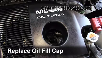 Oil & Filter Change Nissan Juke (2011-2016) - 2012 Nissan Juke S 1.6L 4 ...