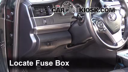 2012-2014 Toyota Camry Interior Fuse Check - 2012 Toyota ... toyota yaris 2008 fuse box diagram 