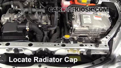Coolant Flush How-to: Toyota Prius C (2012-2015) - 2012 Toyota Prius C