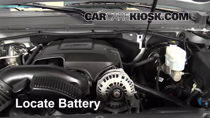 Battery Replacement: 2007-2013 Chevrolet Tahoe - 2013 ... 2005 saturn ion headlight wiring diagram 