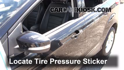 Proper tire pressure for ford escape