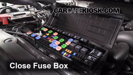 Replace a Fuse: 2009-2014 Ford F-150 - 2013 Ford F-150 XLT ... ford f 350 super duty fuse panel diagram 