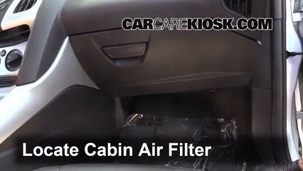 Cabin Filter Replacement: Ford Focus 2012-2014 - 2012 Ford ... 2010 ford fusion sel fuse box diagram 