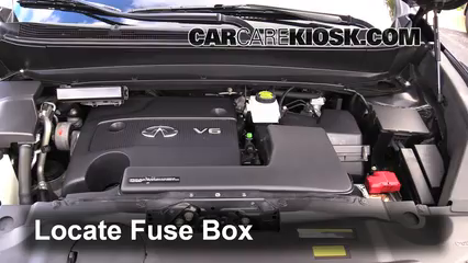 Replace a Fuse: 2013-2013 Infiniti JX35 - 2013 Infiniti ... infinity jx 35 fuse box 