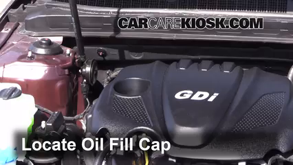 Oil & Filter Change Kia Optima (2011-2016) - 2013 Kia ...