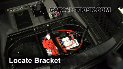 where is battery located on a 2013 bmw x1