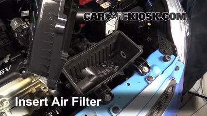 2013-2015 Chevrolet Spark Engine Air Filter Check - 2014 Chevrolet ...