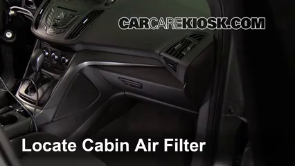 2014 Ford escape air filter replacement