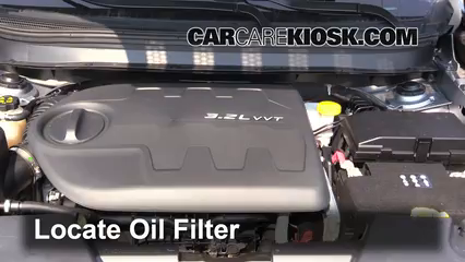 Oil & Filter Change Jeep Cherokee (2014-2016) - 2014 Jeep ...