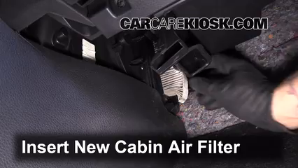 Cabin Filter Replacement: Nissan Altima 2013-2015 - 2014 Nissan Altima ...