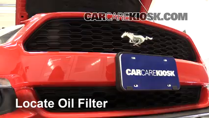 Oil & Filter Change Ford Mustang (2015-2016) - 2015 Ford Mustang