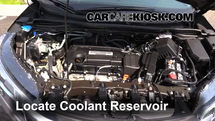 Coolant Flush How-to: Honda CR-V (2012-2016) - 2015 Honda CR-V EX 2.4L ...