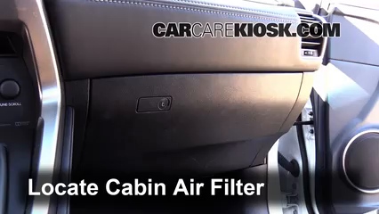 Cabin Filter Replacement: Lexus NX200t 2015-2016 - 2015 ... Cabin Filter Replacement: Lexus NX200t 2015-2016 - 2015 ...