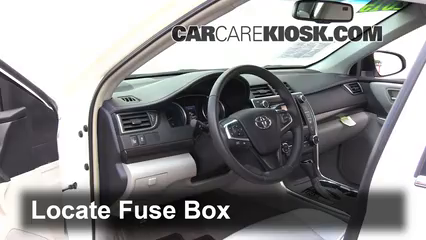 Interior Fuse Box Location: 2015-2016 Toyota Camry - 2015 ... Interior Fuse Box Location: 2015-2016 Toyota Camry - 2015 ...