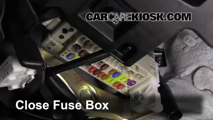 Interior Fuse Box Location: 2012-2016 Toyota Yaris - 2015 ...